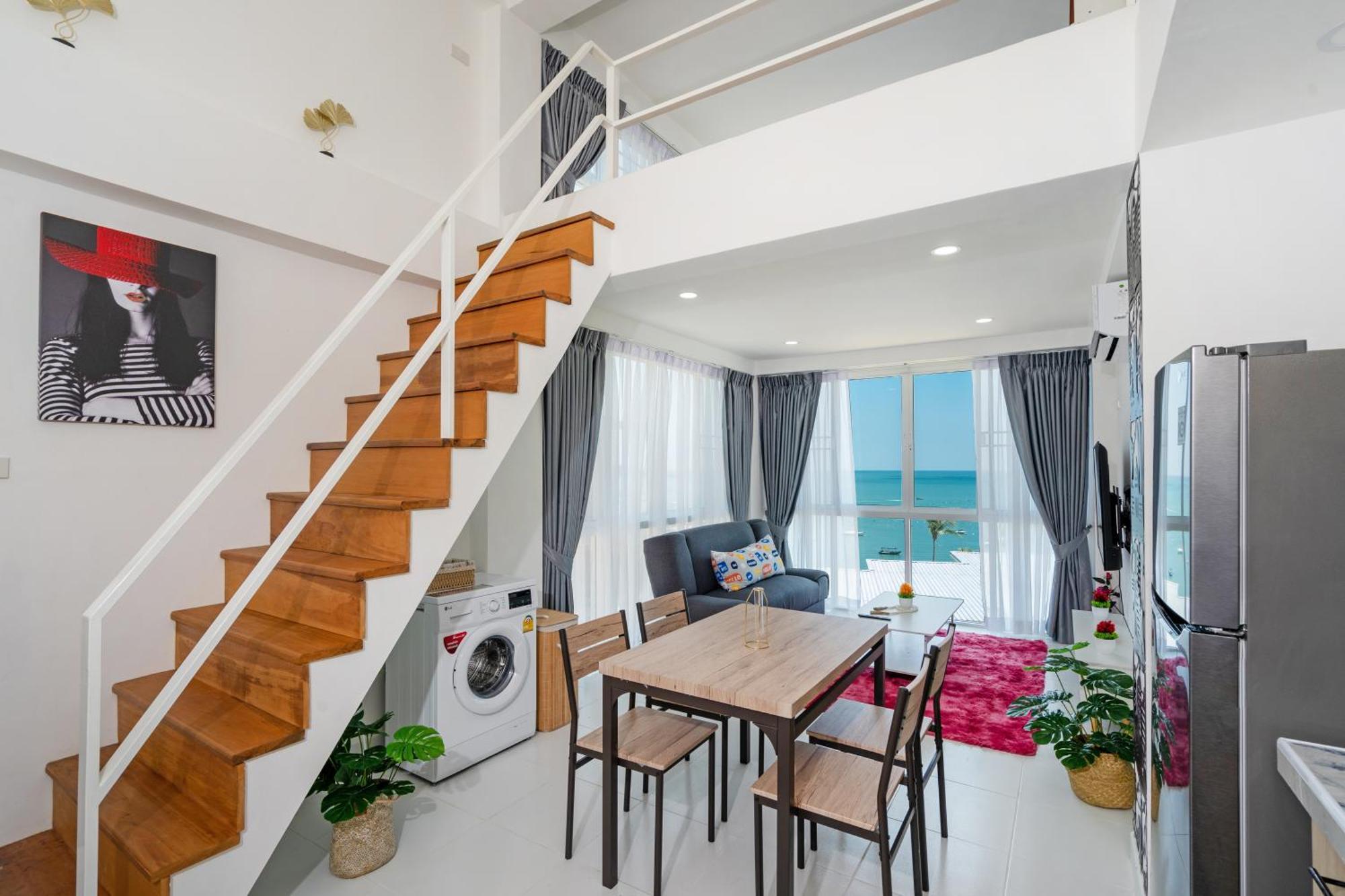 Mona Seaview Pool Villa Beach Front Aoyon Beach Ban Makham Eksteriør bilde