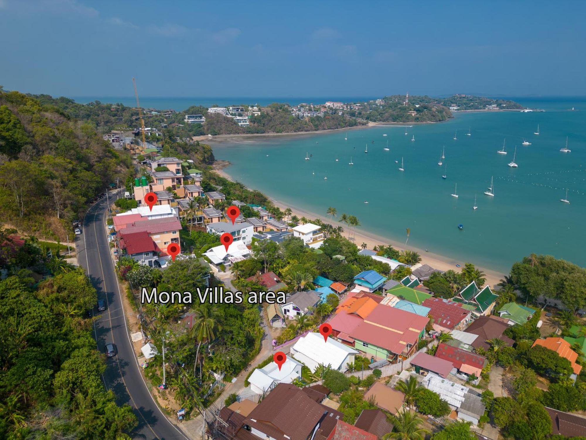 Mona Seaview Pool Villa Beach Front Aoyon Beach Ban Makham Eksteriør bilde