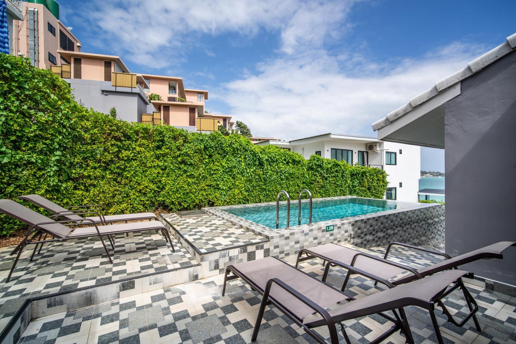 Mona Seaview Pool Villa Beach Front Aoyon Beach Ban Makham Rom bilde