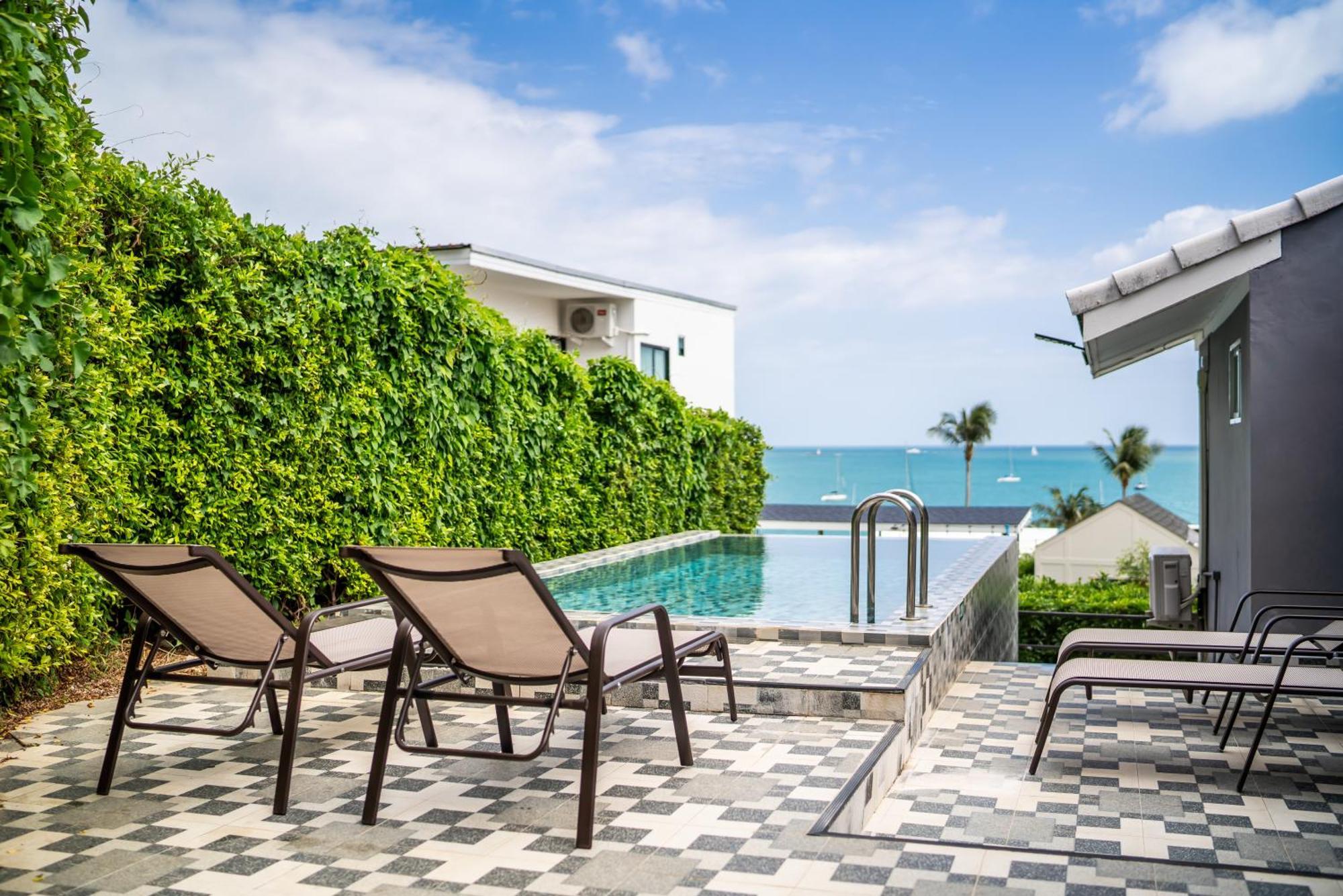 Mona Seaview Pool Villa Beach Front Aoyon Beach Ban Makham Rom bilde