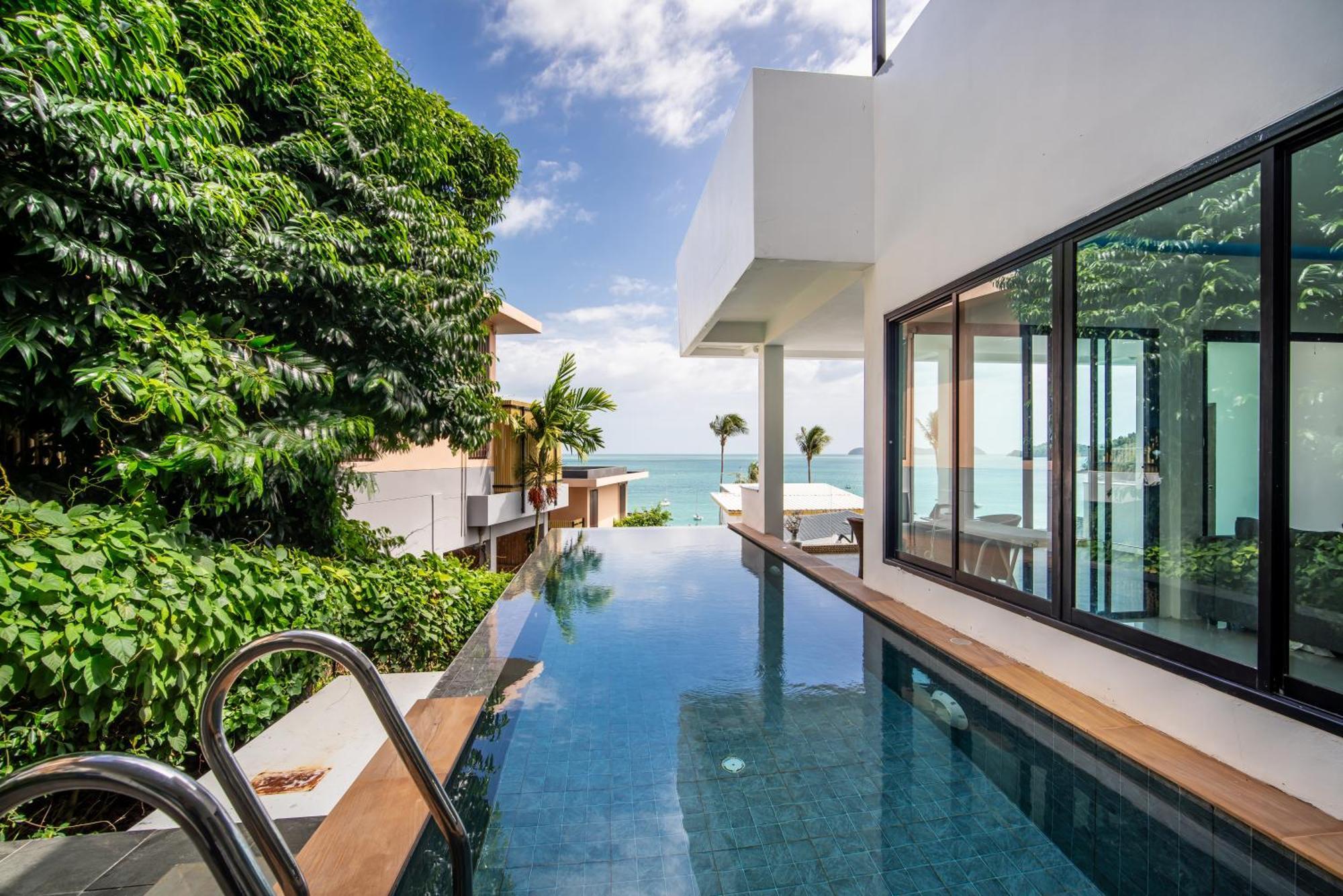 Mona Seaview Pool Villa Beach Front Aoyon Beach Ban Makham Rom bilde