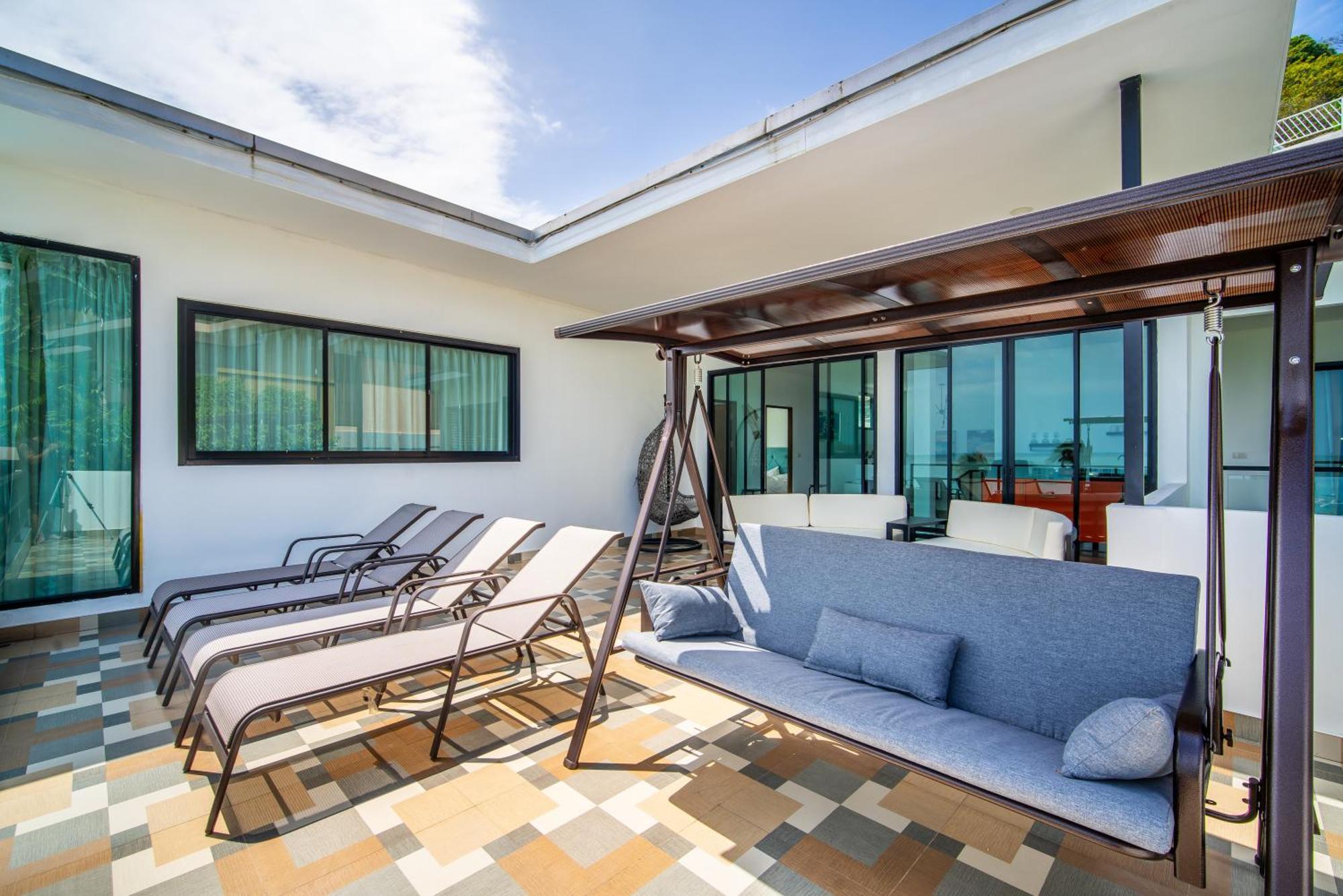Mona Seaview Pool Villa Beach Front Aoyon Beach Ban Makham Rom bilde