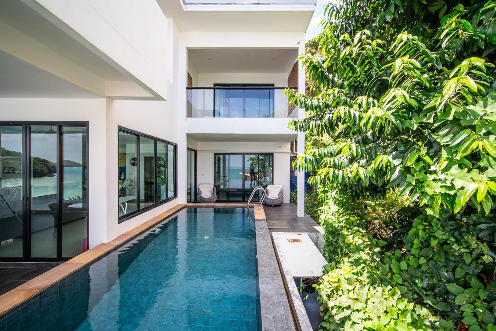 Mona Seaview Pool Villa Beach Front Aoyon Beach Ban Makham Rom bilde