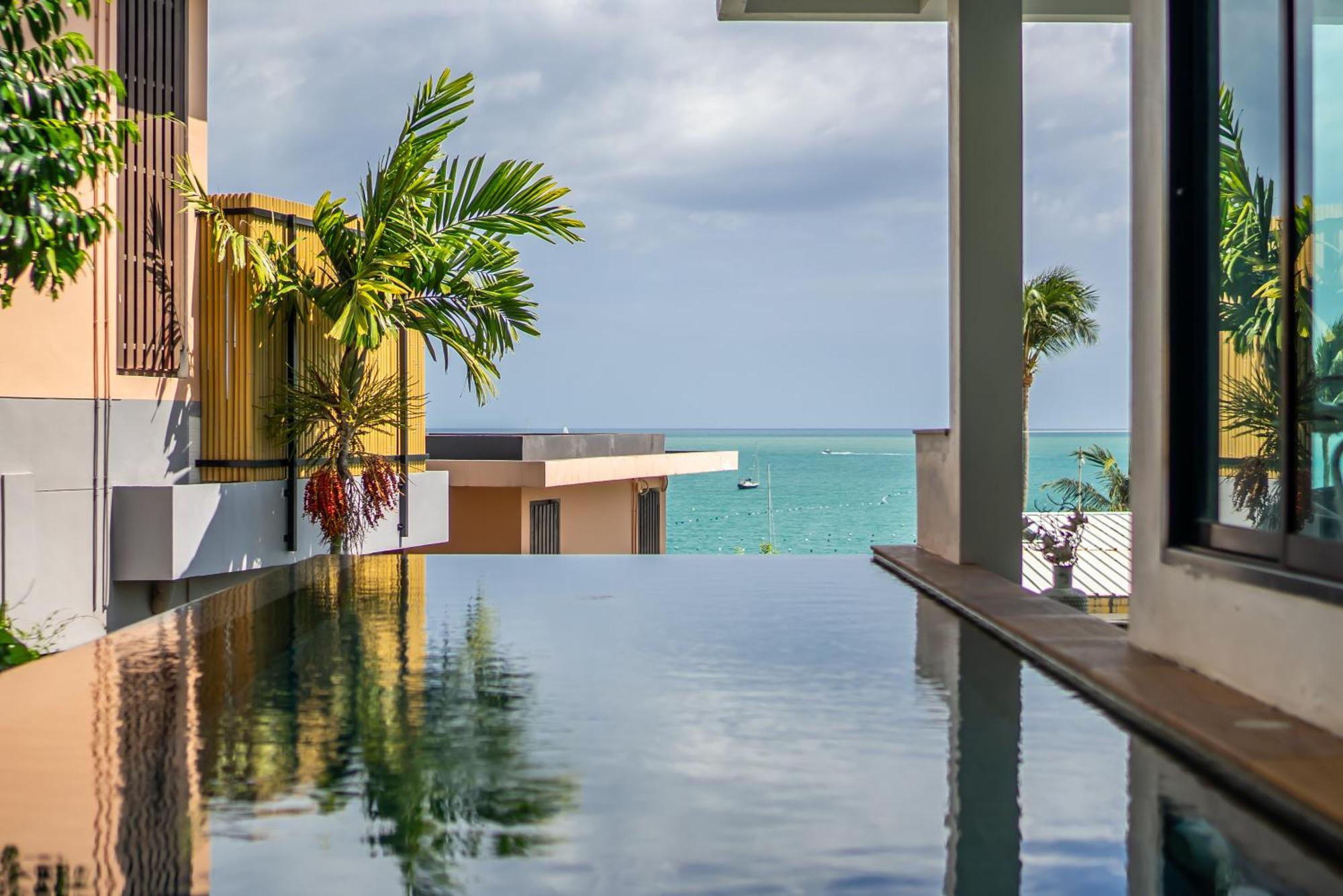 Mona Seaview Pool Villa Beach Front Aoyon Beach Ban Makham Rom bilde